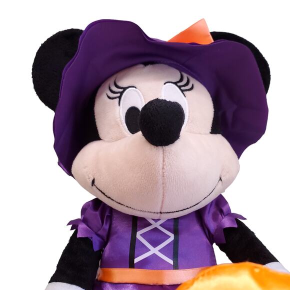 Halloween Minnie Mouse Witch Plush 18" Disney Minnie Mouse Stuffy - Picture 3 of 11